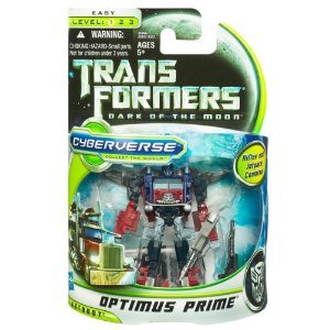 Transformers Hasbro Dark of The Moon Cyberverse de Lujo Optimus Prime - Vehículo de Juguete transformable en Robot