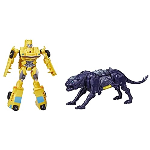 Transformers Película El Despertar de Las Bestias - Beast Alliance - Beast Combiners Pack Doble - Juguetes Bumblebee - 12,5 cm - Edad: 6+