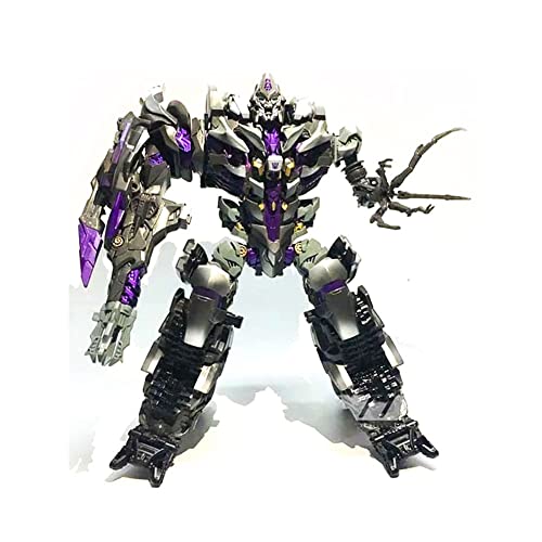 VIPLAX Juguetes transformadores, Transformers, The Movie 2, The Leader, Figura de acción de Megatron púrpura