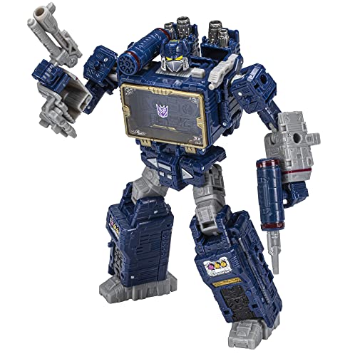 Transformers Juguetes Generations Legacy Clase Viajero - Figura de Soundwave - 17,5 cm - Edad: 8, F3517