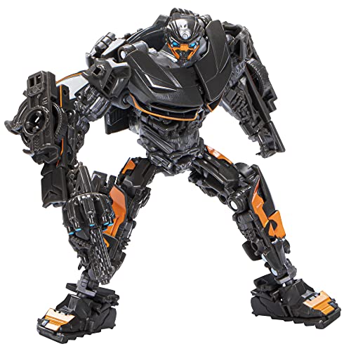 Transformers Studio Series 93 Deluxe The Last Knight Autobot Hot Rod - Figura de acción (11 cm, a Partir de 8 años)