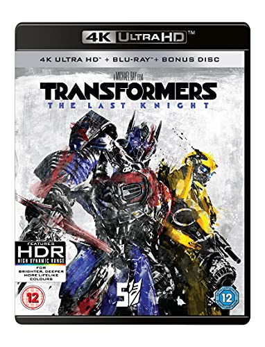 Transformers: The Last Knight (Ultra-HD/Bd + Itunes + Bonus Disc) (3 4k Ultra-HD + Blu-Ray) [Edizione: Regno Unito] [4k Ultra-HD + Blu-Ray]