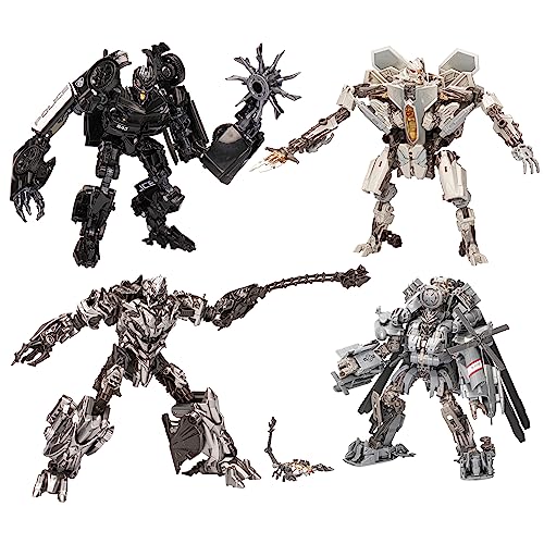Transformers Studio Series, Paquete múltiple con 4 Figuras de acción de Decepticon para el 15 Aniversario de la Primera película