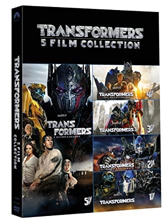 Transformers 5-Movie Collection - 5-DVD Set ( Transformers / Transformers: Revenge of the Fallen / Transformers: Dark of the Moon / Transfor [ Origen Italiano, Ningun Idioma Espanol ]