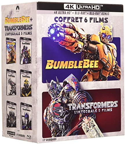 Transformers - L'intégrale 5 films + Bumblebee [Francia] [4k Ultra-HD + Blu-Ray]