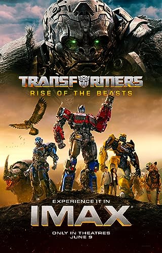 Transformers Rise of the Beasts 4 Poster A2 - Póster de arte de película en varios tamaños para ideas de sala de estar o dormitorio. Imágenes de películas de culto sin bordes Classic Iconic 70s 80s 9