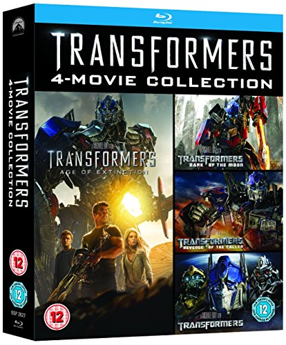 Transformers - 4 Movie Collection (4 Blu-Ray) [Edizione: Regno Unito] [Blu-ray]